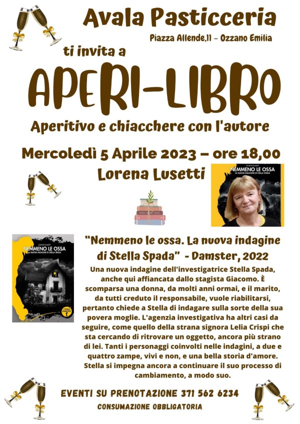 5 aprile 2023 - Aperi-Libro con Lorena Lusetti
